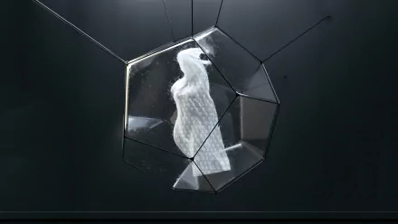 EDM glass geometry music Monstercat HD Desktop Wallpaper | Background Image