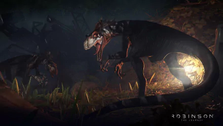 dinosaur video game Robinson: The Journey HD Desktop Wallpaper | Background Image