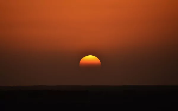  Desert Sunset - Algeria