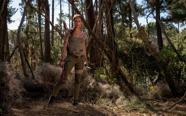 Movie Tomb Raider (2018) Alicia Vikander Lara Croft HD Wallpaper | Background Image