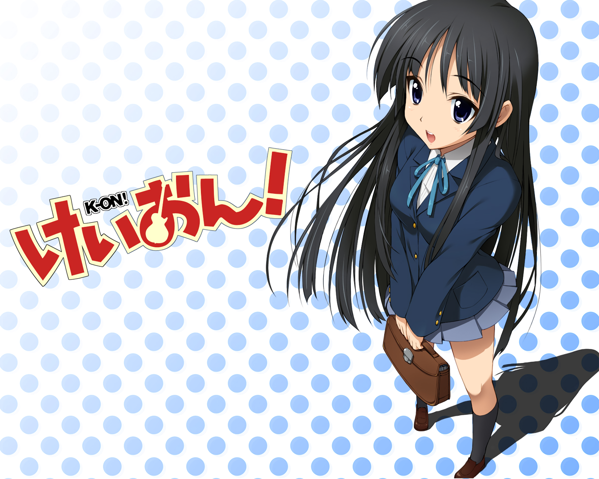 Download Mio Akiyama Anime K-ON! HD Wallpaper