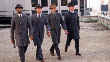 John Slattery Anthony Mackie movie The Adjustment Bureau HD Desktop Wallpaper | Background Image