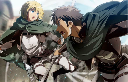 Jean Kirstein Armin Arlert Anime Attack on Titan HD Desktop Wallpaper | Background Image