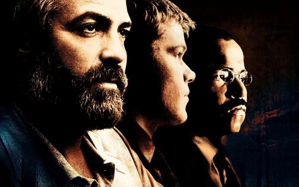 Jeffrey Wright Matt Damon George Clooney movie Syriana HD Desktop Wallpaper | Background Image