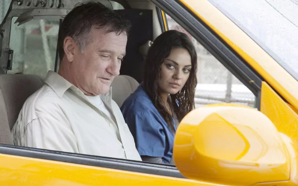 Mila Kunis Robin Williams movie The Angriest Man in Brooklyn HD Desktop Wallpaper | Background Image