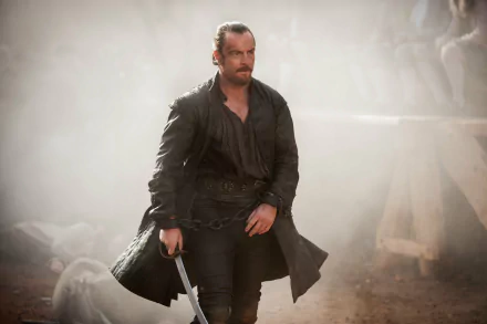 Captain Flint (Black Sails) Toby Stephens TV Show Black Sails HD Desktop Wallpaper | Background Image