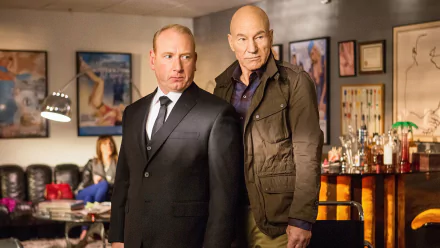 Patrick Stewart TV Show Blunt Talk HD Desktop Wallpaper | Background Image