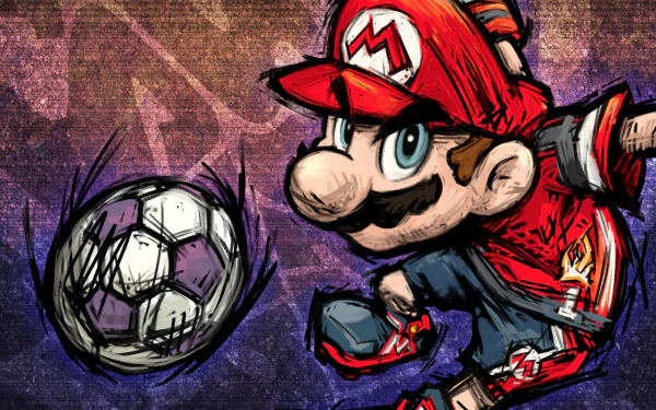 video game super mario strikers HD Desktop Wallpaper | Background Image