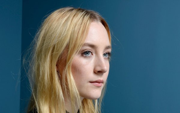 Celebrity Saoirse Ronan Actresses Ireland Actress Blue Eyes Blonde HD Wallpaper | Background Image