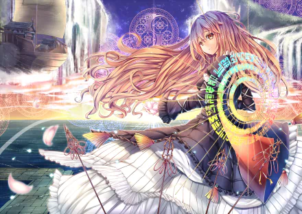 Byakuren Hijiri Anime Touhou HD Desktop Wallpaper | Background Image