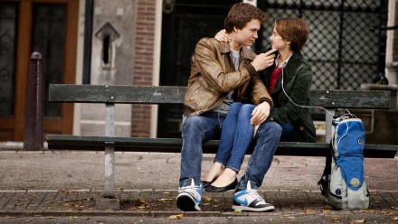 Ansel Elgort Shailene Woodley movie The Fault in Our Stars HD Desktop Wallpaper | Background Image