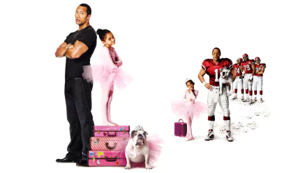 Dwayne Johnson movie The Game Plan HD Desktop Wallpaper | Background Image