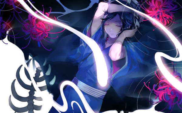 Yamatonokami Yasusada Anime Touken Ranbu HD Desktop Wallpaper | Background Image