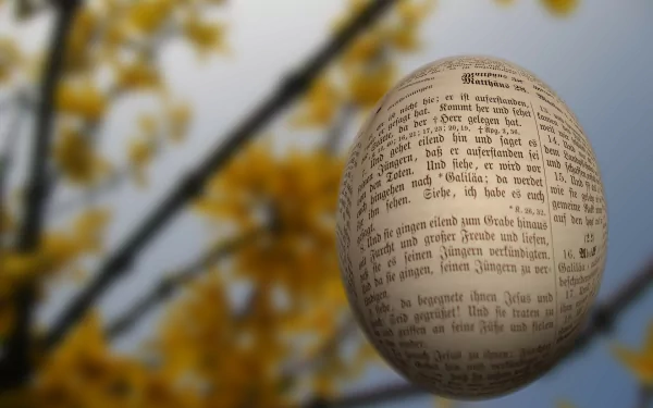 scripture easter egg holiday Easter HD Desktop Wallpaper | Background Image