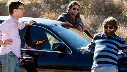 Zach Galifianakis Ed Helms Bradley Cooper movie The Hangover Part III HD Desktop Wallpaper | Background Image