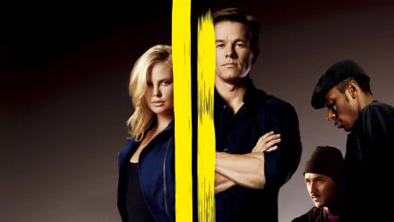 Mos Def Edward Norton Charlize Theron Mark Wahlberg movie The Italian Job (2003) HD Desktop Wallpaper | Background Image