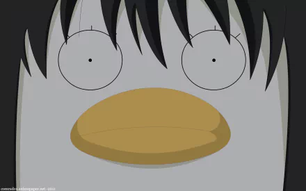 HD PC desktop wallpaper featuring a close-up of Elizabeth's face, an iconic character from the anime Gintama.