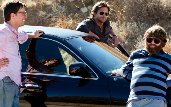 Zach Galifianakis Ed Helms Bradley Cooper movie The Hangover Part III HD Desktop Wallpaper | Background Image