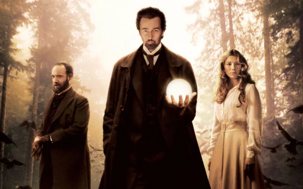 Jessica Biel Edward Norton movie The Illusionist HD Desktop Wallpaper | Background Image