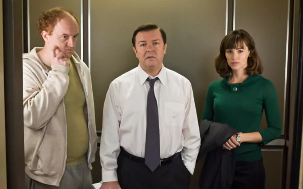 Louis C.K. Jennifer Garner Ricky Gervais movie The Invention of Lying HD Desktop Wallpaper | Background Image