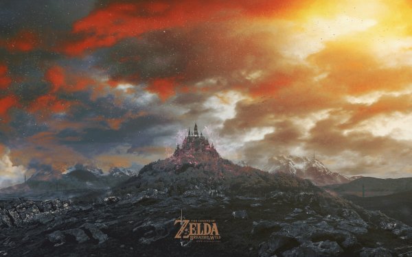 Video Game The Legend of Zelda: Breath of the Wild Zelda Castle Landscape HD Wallpaper | Background Image