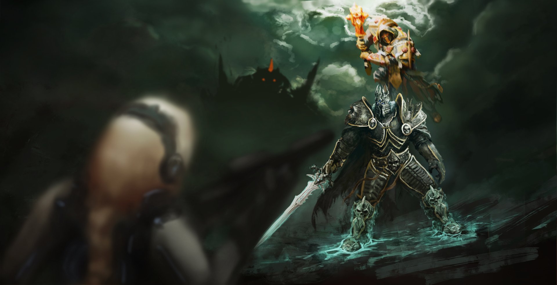 Download Armor Sword Fight Warrior Video Game Heroes Of The Storm 8k Ultra HD Wallpaper