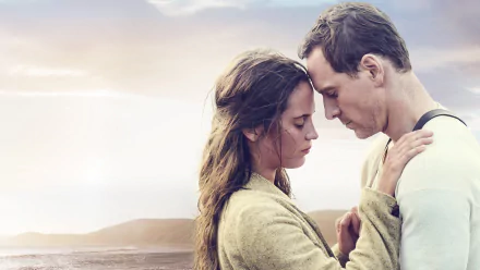 Alicia Vikander Michael Fassbender movie The Light Between Oceans HD Desktop Wallpaper | Background Image