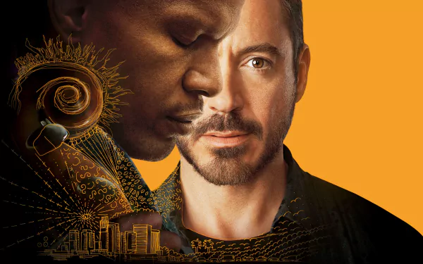 Robert Downey Jr. Jamie Foxx movie The Soloist HD Desktop Wallpaper | Background Image