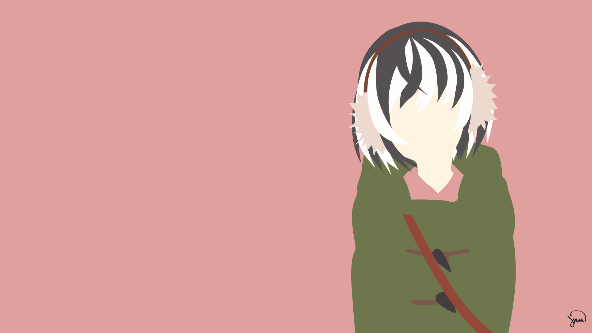 Download Tsubasa Hanekawa Black Hanekawa Anime Monogatari (Series) HD Wallpaper