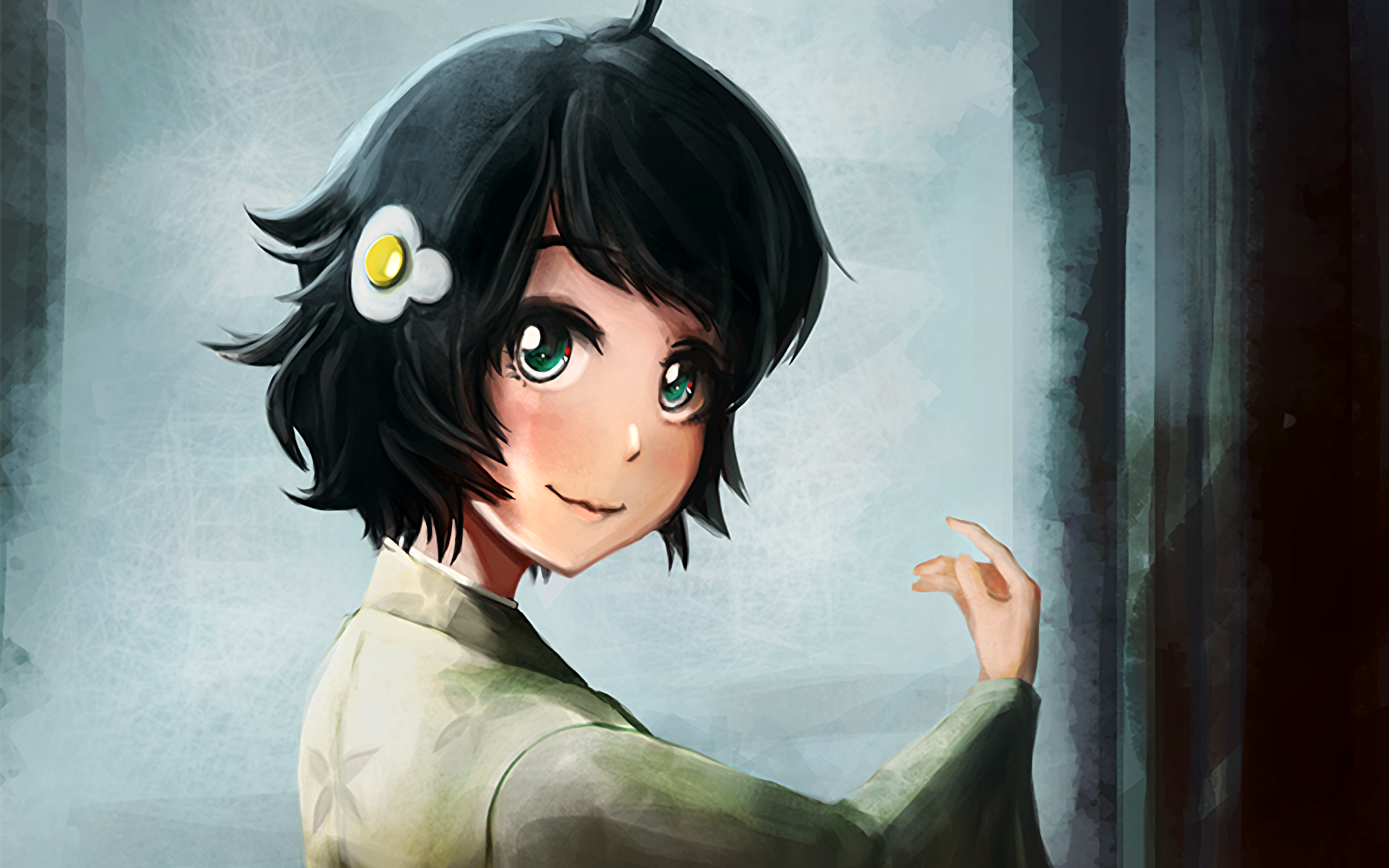 Download Tsukihi Araragi Anime Monogatari (Series) HD Wallpaper