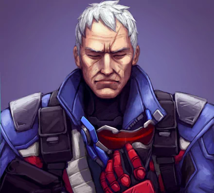 Soldier: 76 (Overwatch) video game Overwatch HD Desktop Wallpaper | Background Image