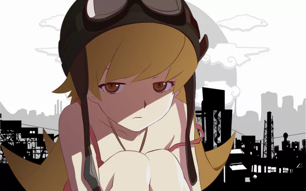 Shinobu Oshino Anime Monogatari (Series) HD Desktop Wallpaper | Background Image