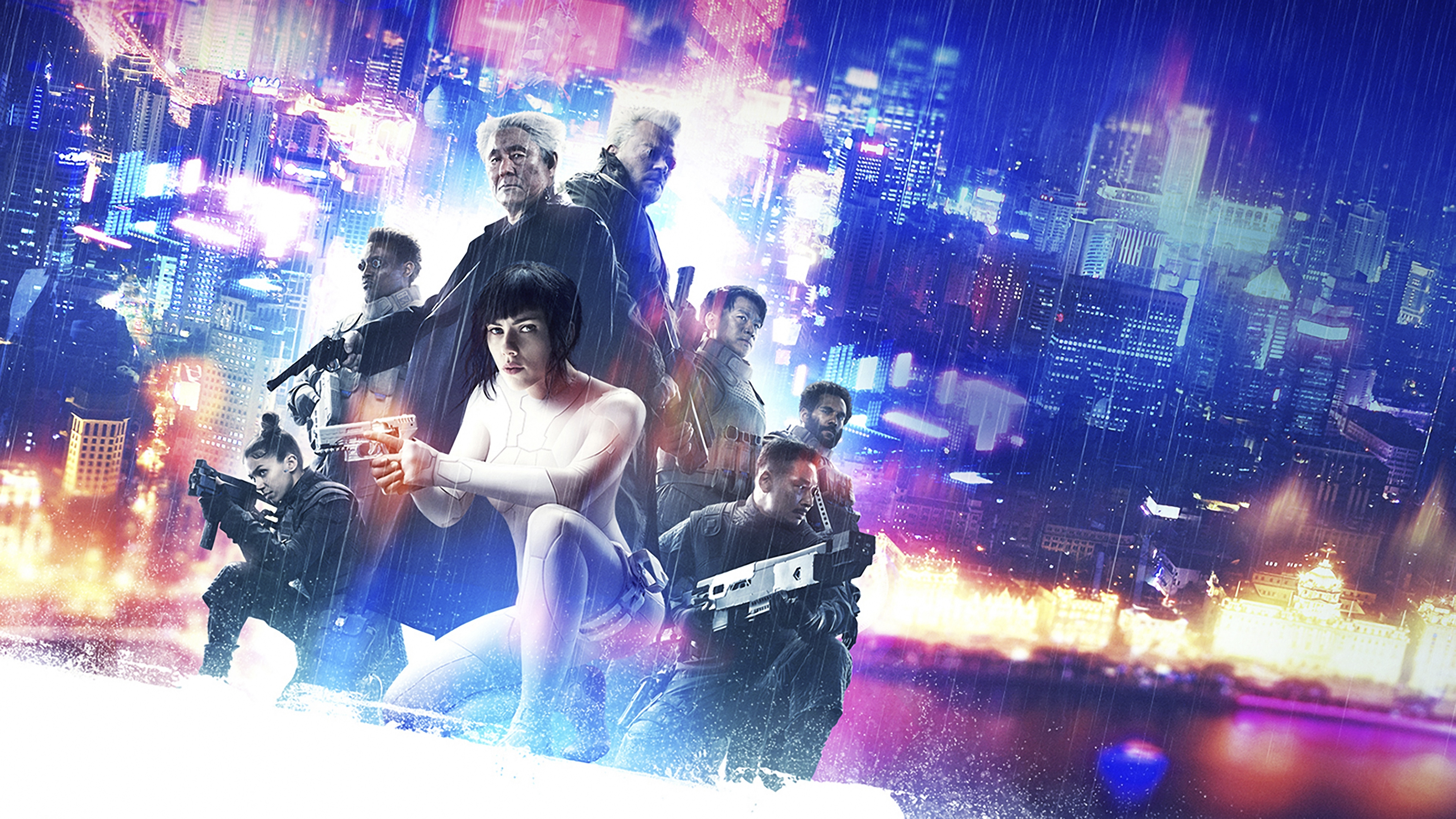 Movie Ghost in the Shell (2017) HD Wallpaper | Background Image