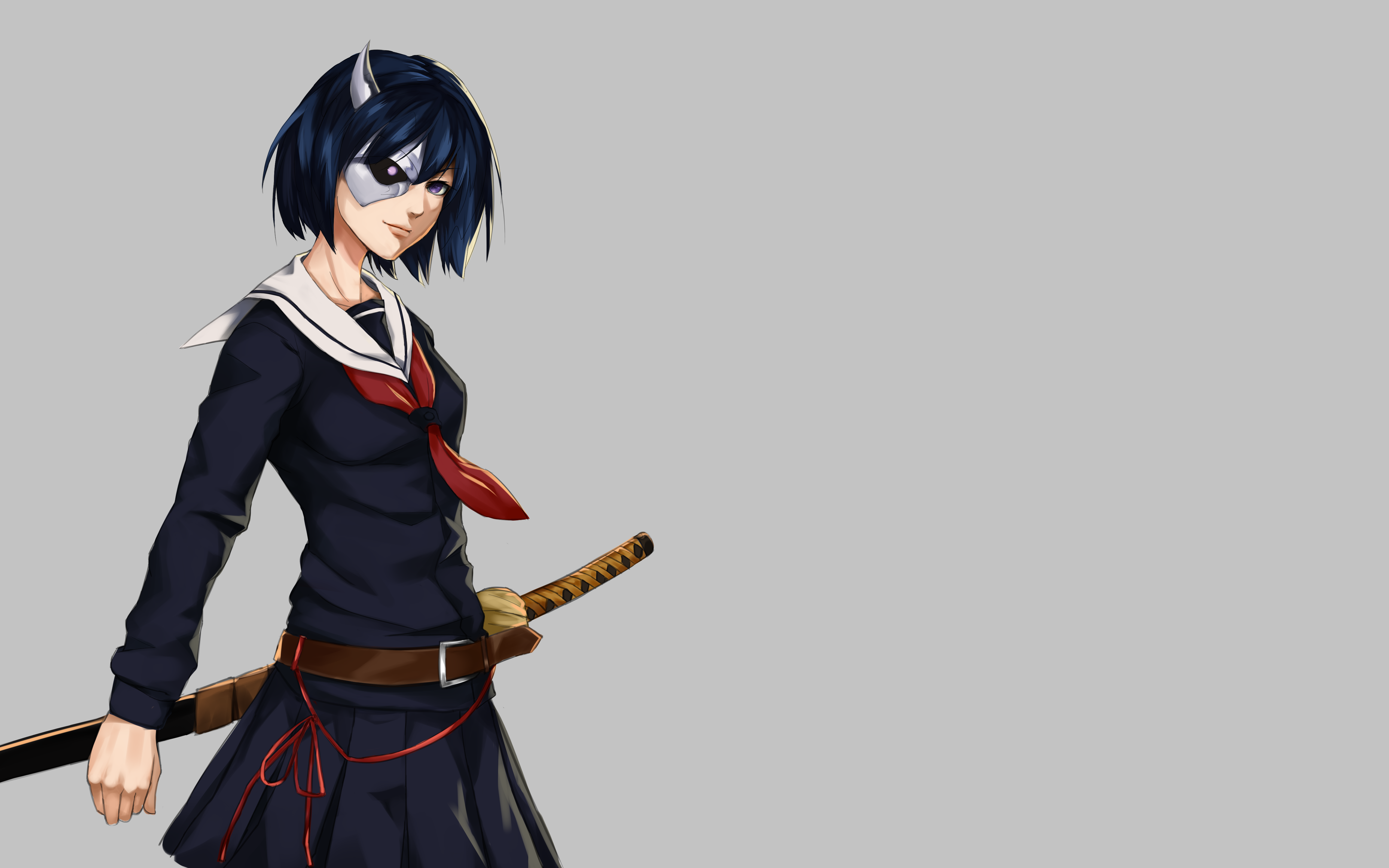 Anime Armed Girl's Machiavellism 4k Ultra HD Wallpaper
