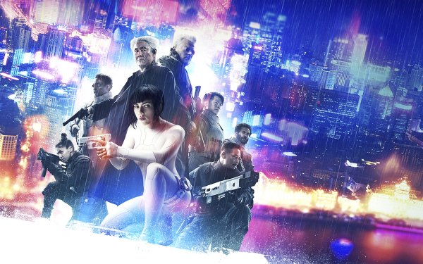 Movie Ghost in the Shell (2017) Scarlett Johansson HD Wallpaper | Background Image