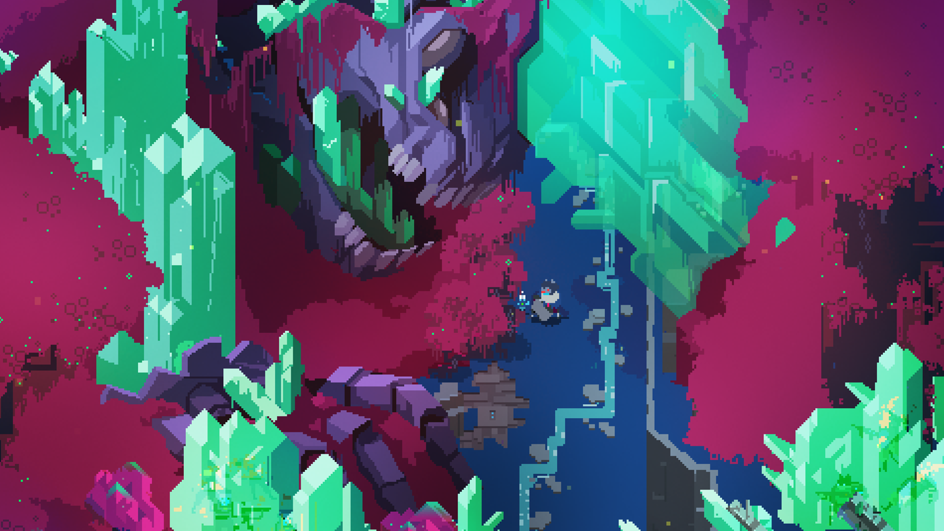 Download wallpaper 1920x1080 hyper light drifter, minimal, computer game,  full hd, hdtv, fhd, 1080p wallpaper, 1920x1080 hd background, 22762