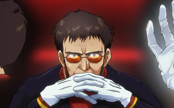 Gendo Ikari Anime Neon Genesis Evangelion HD Desktop Wallpaper | Background Image