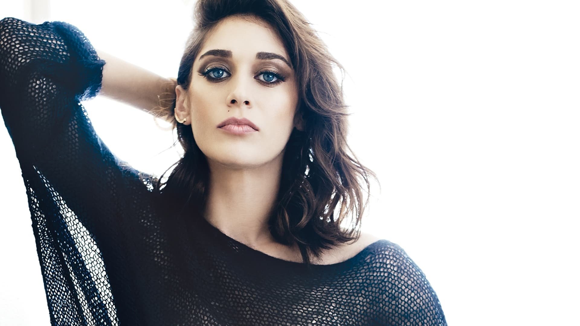 Download Brunette Actress Celebrity Lizzy Caplan HD Wallpaper