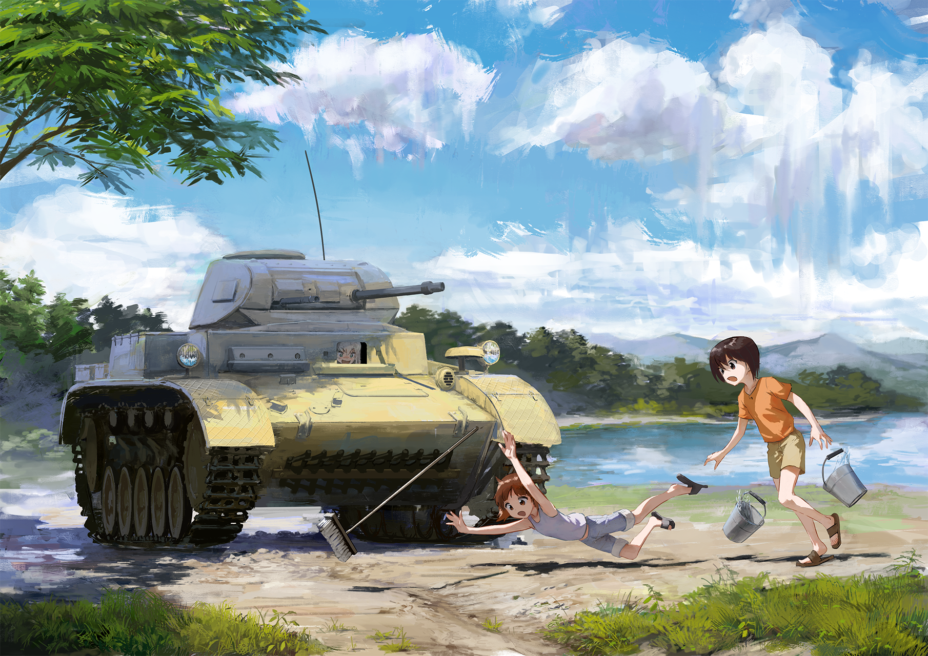 Girls und Panzer Wallpaper and Background Image | 1810x1280 | ID:831260