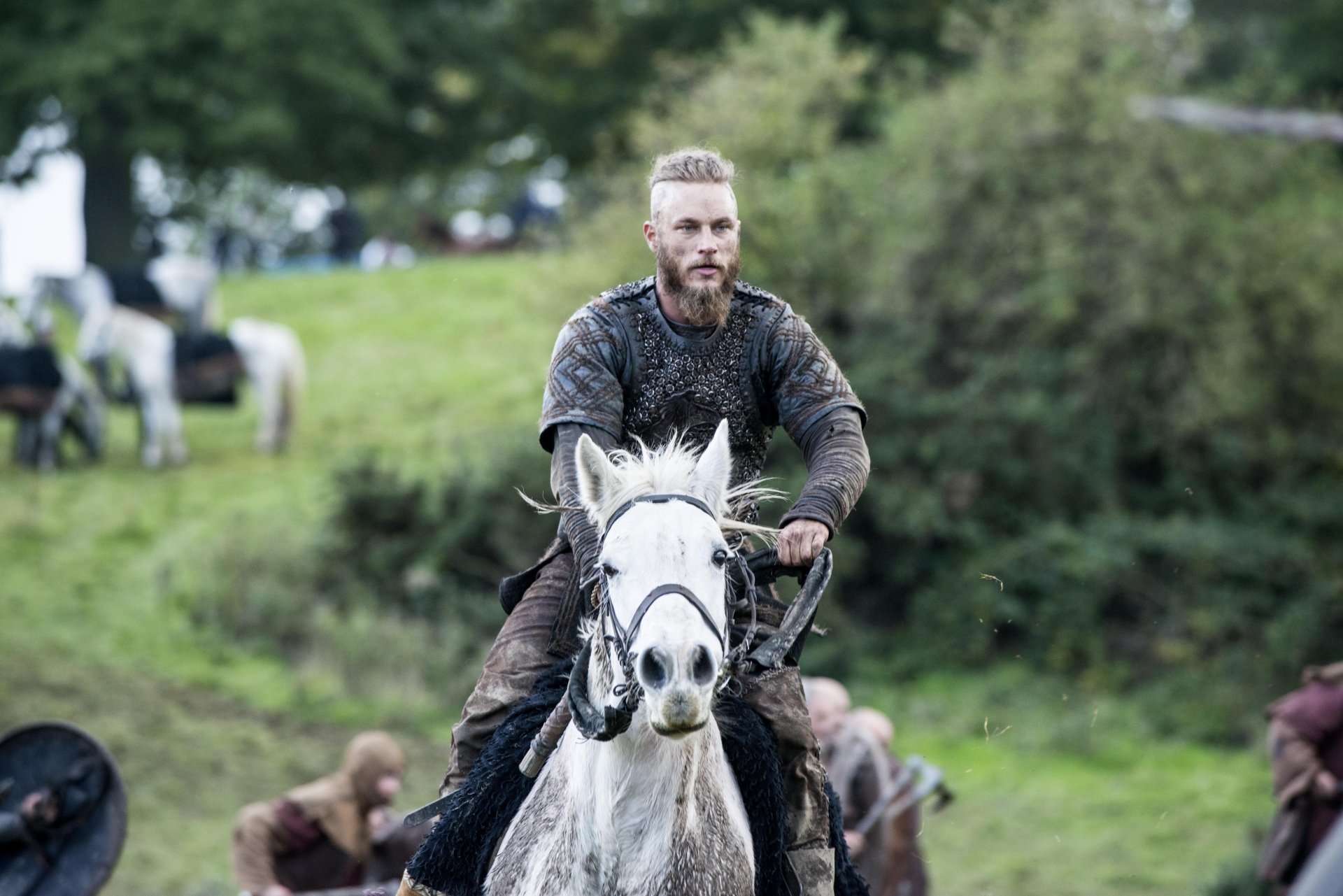 Download TV Show Vikings (2013) Ragnar Lothbrok 4k Ultra HD Wallpaper