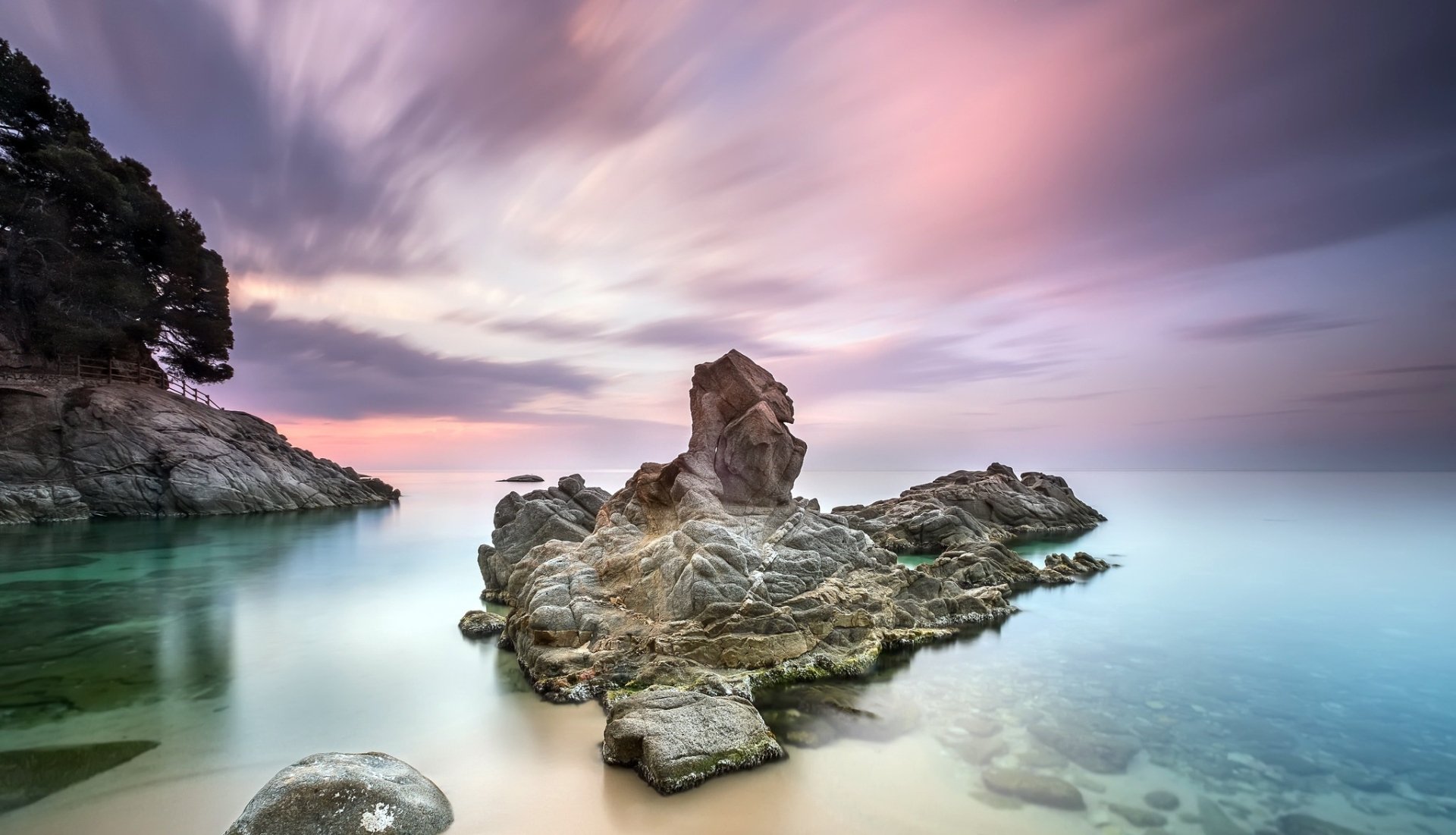 Download Cloud Coast Horizon Nature Ocean HD Wallpaper