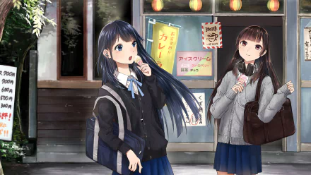 Shin Amadate Mahiru Amadate Anime Astrogirls HD Desktop Wallpaper | Background Image