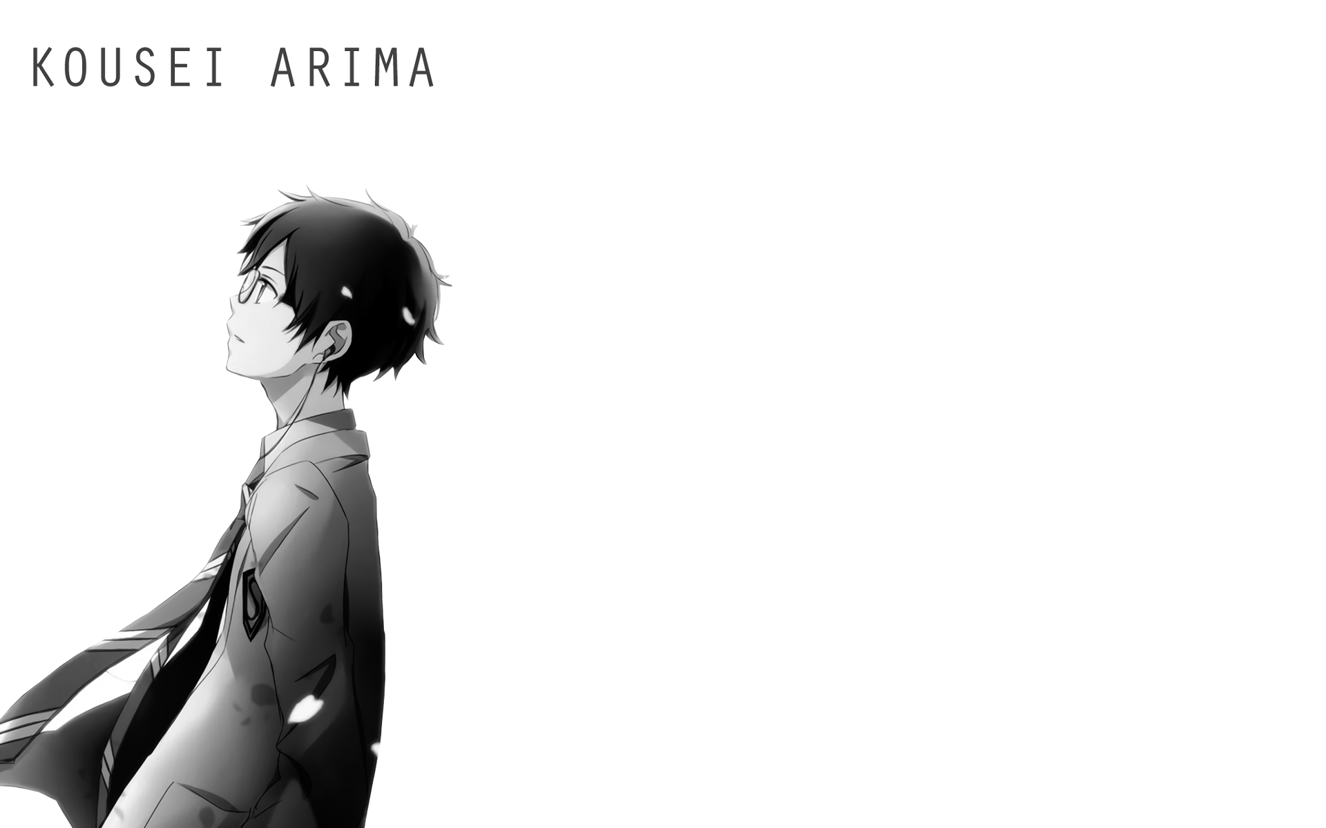 Download Kousei Arima Anime Your Lie In April HD Wallpaper