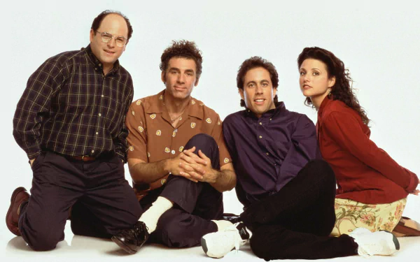 Jason Alexander Michael Richards Julia Louis-Dreyfus Jerry Seinfeld TV Show Seinfeld HD Desktop Wallpaper | Background Image