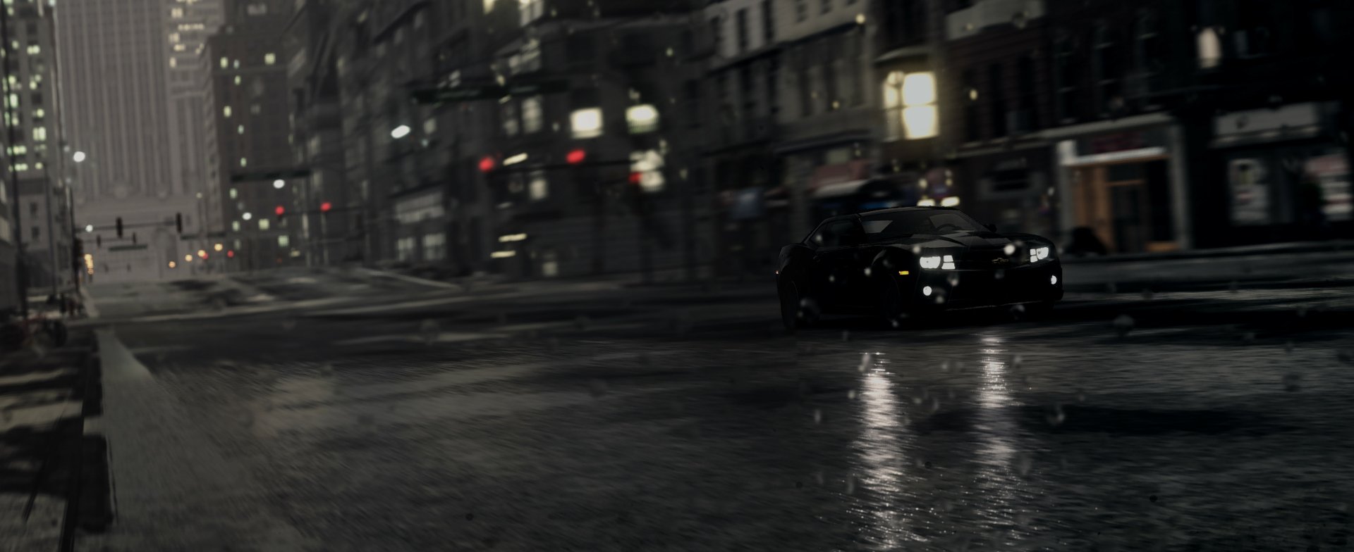 Download City Road Rain Car Video Game The Crew Rainy City HD Wallpaper