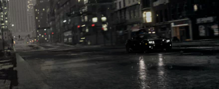 city road rain car video game The Crew rainy city HD Desktop Wallpaper | Background Image