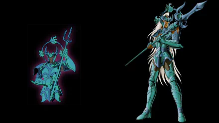  Chrysaor Krishna Blue Scale by Masami Kurumada
