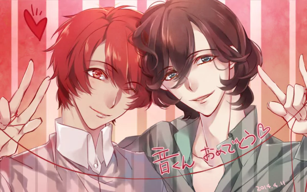 Kotobuki Reiji Ittoki Otoya Anime Uta no Prince-sama HD Desktop Wallpaper | Background Image