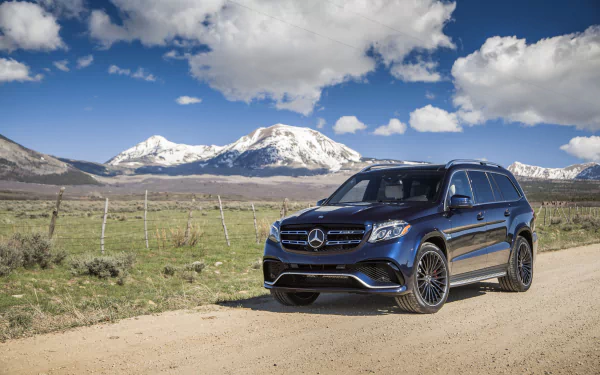 SUV car Mercedes-Benz vehicle Mercedes-Benz GL-Class HD Desktop Wallpaper | Background Image