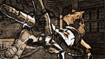 Rudol von Stroheim Anime Jojo's Bizarre Adventure HD Desktop Wallpaper | Background Image